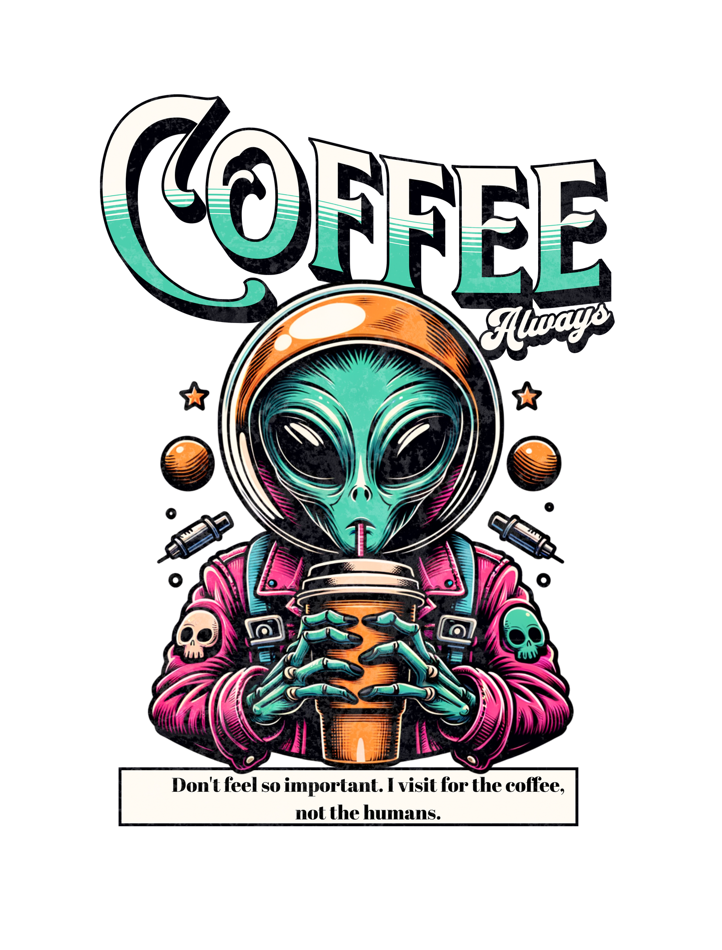 Alien Coffee Hoodie