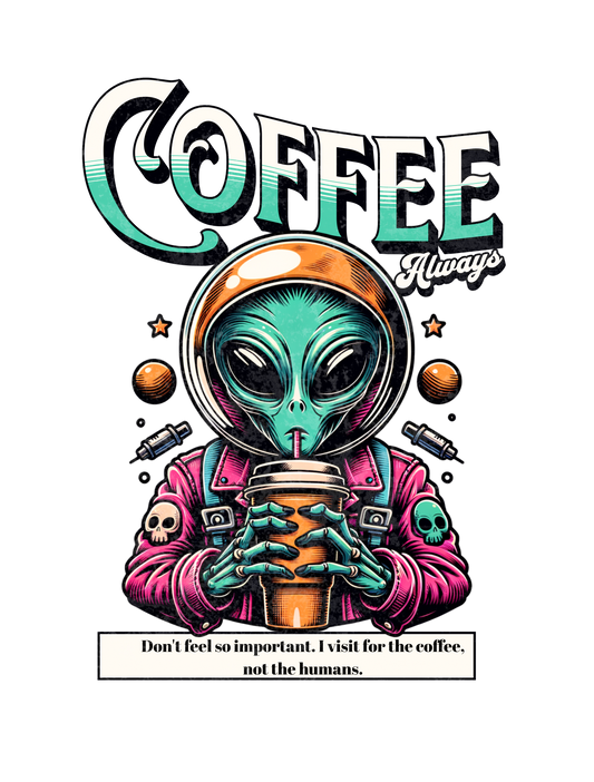 Alien Coffee Hoodie