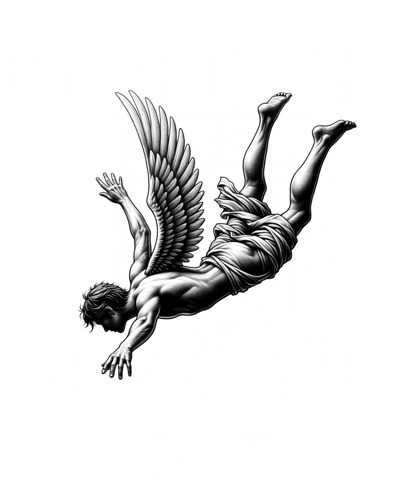 fallen doesn't always mean that you are lost hoodie