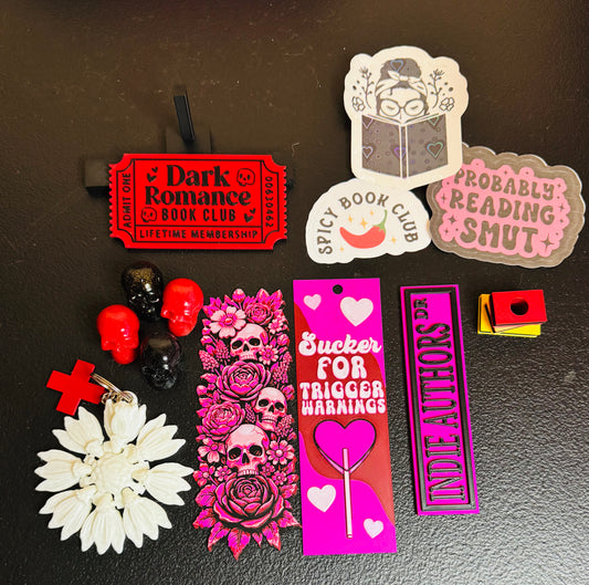 Dark romance bookish box