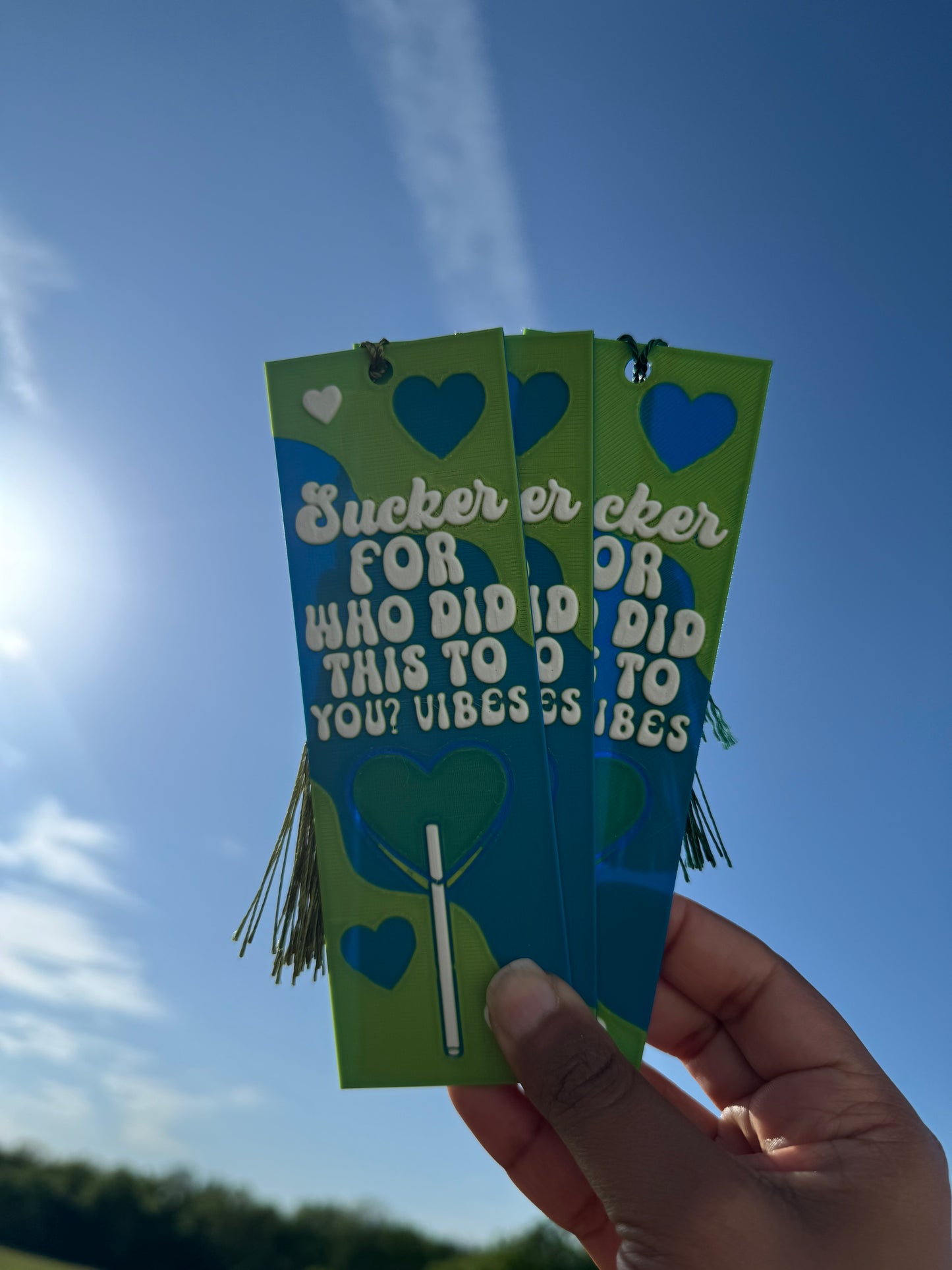 Unleash your love for those "who did this to you?" moments with this 3D bookish bookmark!
