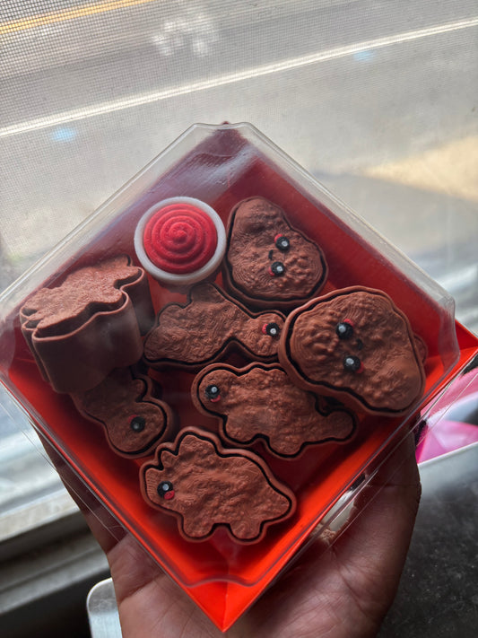 Dino nugget clicker meal