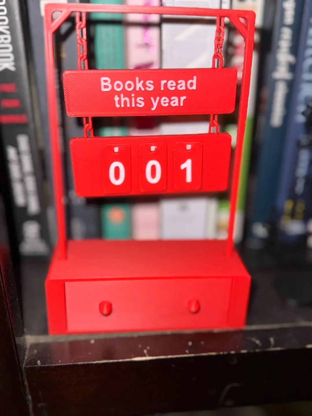 Valentine’s Day book tracker