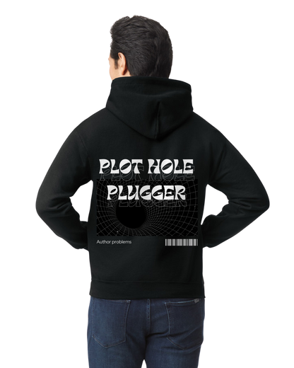 Plot hole plugger hoodie